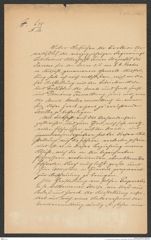 k.k. naturhistorisches Hofmuseum, Intendanzakten 1885-1896 (Hauer), Aktenzahl Z.212.a/1888, Seite 1